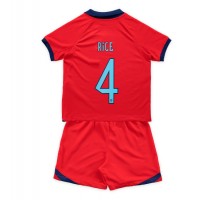Fotballdrakt Barn England Declan Rice #4 Bortedraktsett VM 2022 Kortermet (+ Korte bukser)